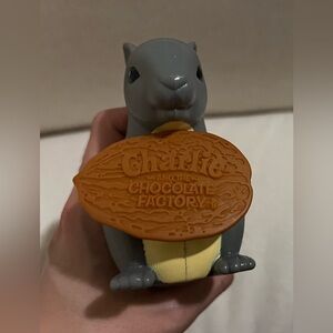 Charlie and the Chocolate Factory Squirrel 3.5" Wendy's Kids Meal Figure Toy